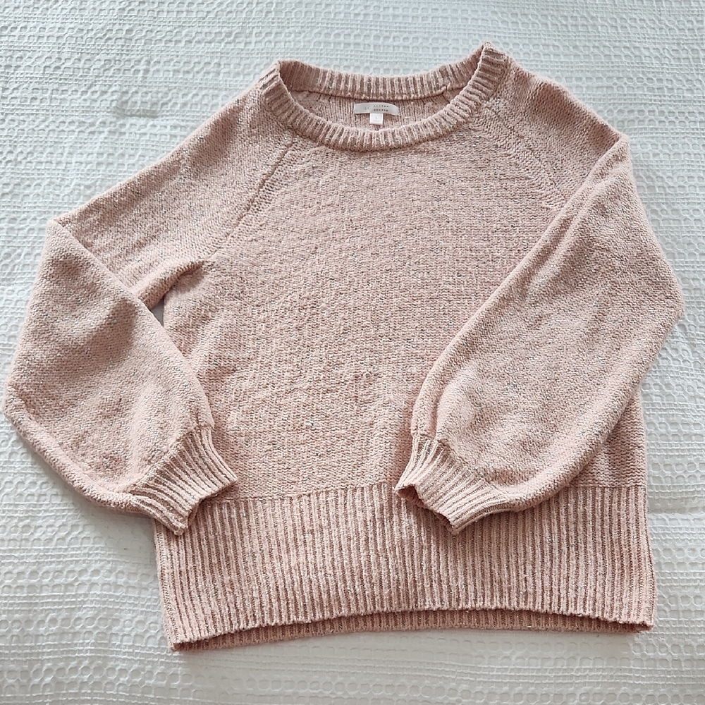 LC Lauren Conrad Blush Crew Neck Sweater